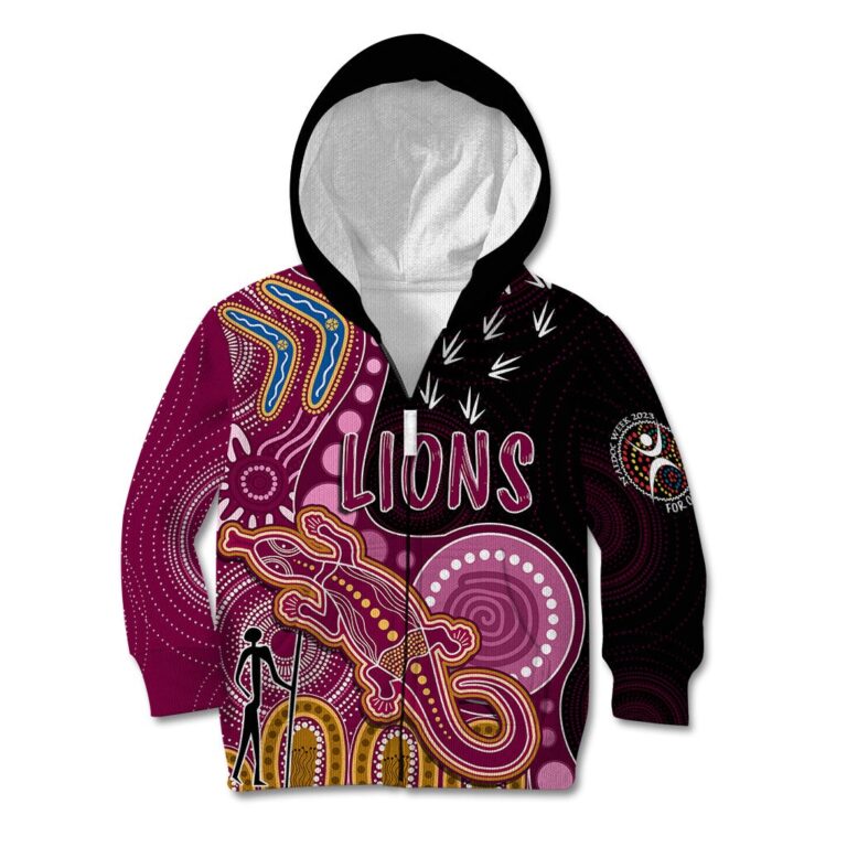 Australian Football League store - Loyal fans of Brisbane Lions's Kid Hoodie,Kid Zip Hoodie:vintage Australian Football League suit,uniform,apparel,shirts,merch,hoodie,jackets,shorts,sweatshirt,outfits,clothes