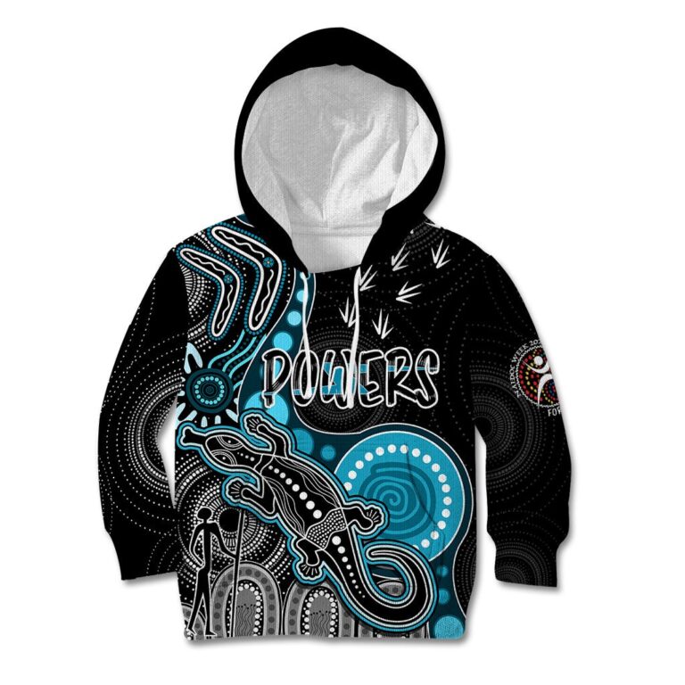 Australian Football League store - Loyal fans of Port Adelaide Football Club's Kid Hoodie,Kid Zip Hoodie:vintage Australian Football League suit,uniform,apparel,shirts,merch,hoodie,jackets,shorts,sweatshirt,outfits,clothes