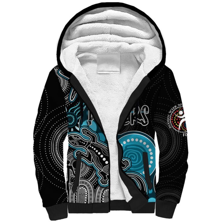 Australian Football League store - Loyal fans of Port Adelaide Football Club's Unisex Sweatshirt,Unisex Thick Coat:vintage Australian Football League suit,uniform,apparel,shirts,merch,hoodie,jackets,shorts,sweatshirt,outfits,clothes
