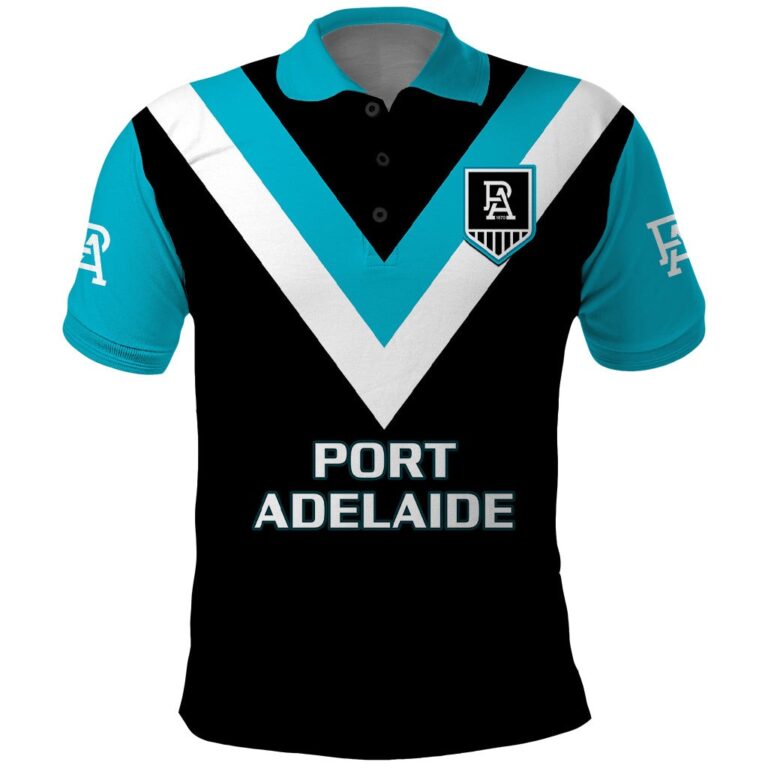 Australian Football League store - Loyal fans of Port Adelaide's Unisex Polo Shirt:vintage Australian Football League suit,uniform,apparel,shirts,merch,hoodie,jackets,shorts,sweatshirt,outfits,clothes