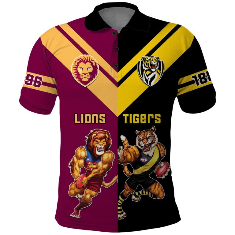 Australian Football League store - Loyal fans of Brisbane Lions's Unisex Polo Shirt:vintage Australian Football League suit,uniform,apparel,shirts,merch,hoodie,jackets,shorts,sweatshirt,outfits,clothes