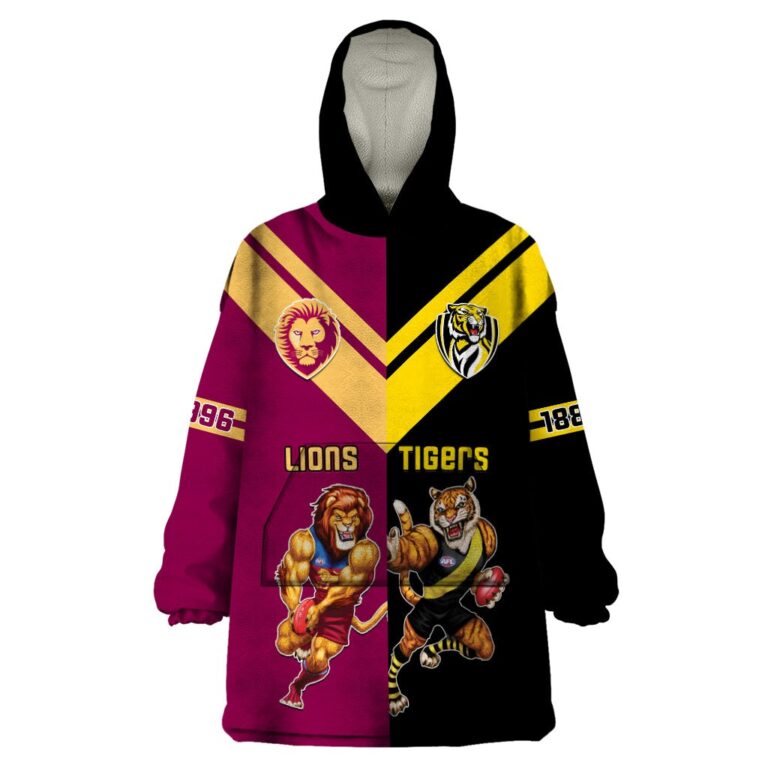Australian Football League store - Loyal fans of Brisbane Lions's Unisex Oodie,Kid Oodie:vintage Australian Football League suit,uniform,apparel,shirts,merch,hoodie,jackets,shorts,sweatshirt,outfits,clothes