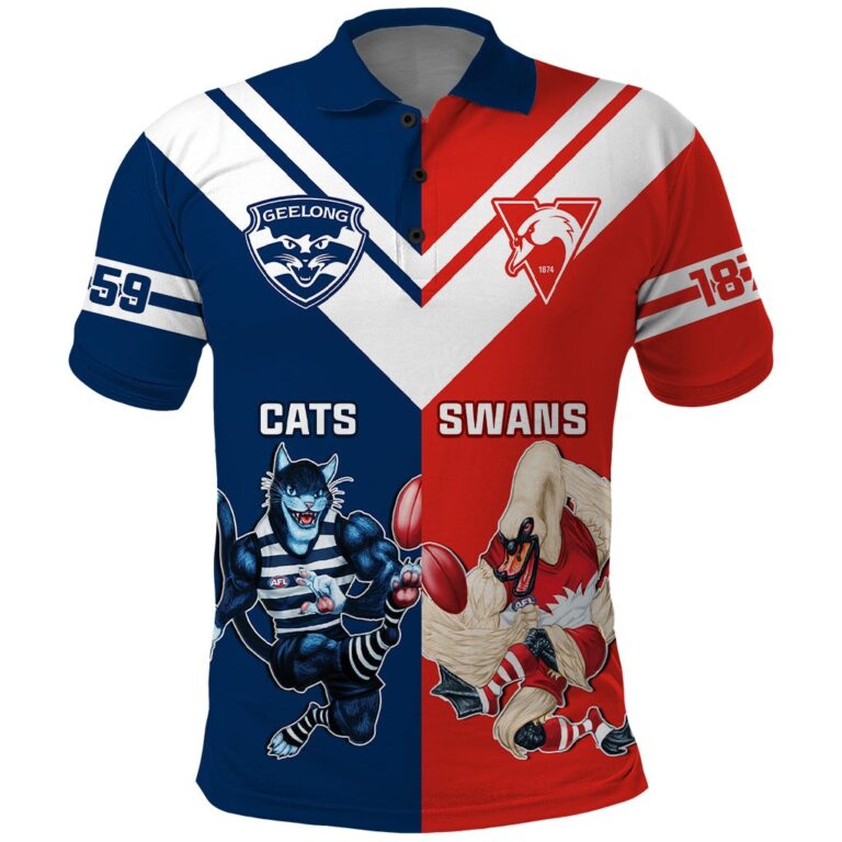 Australian Football League store - Loyal fans of Geelong Cats's Unisex Polo Shirt:vintage Australian Football League suit,uniform,apparel,shirts,merch,hoodie,jackets,shorts,sweatshirt,outfits,clothes