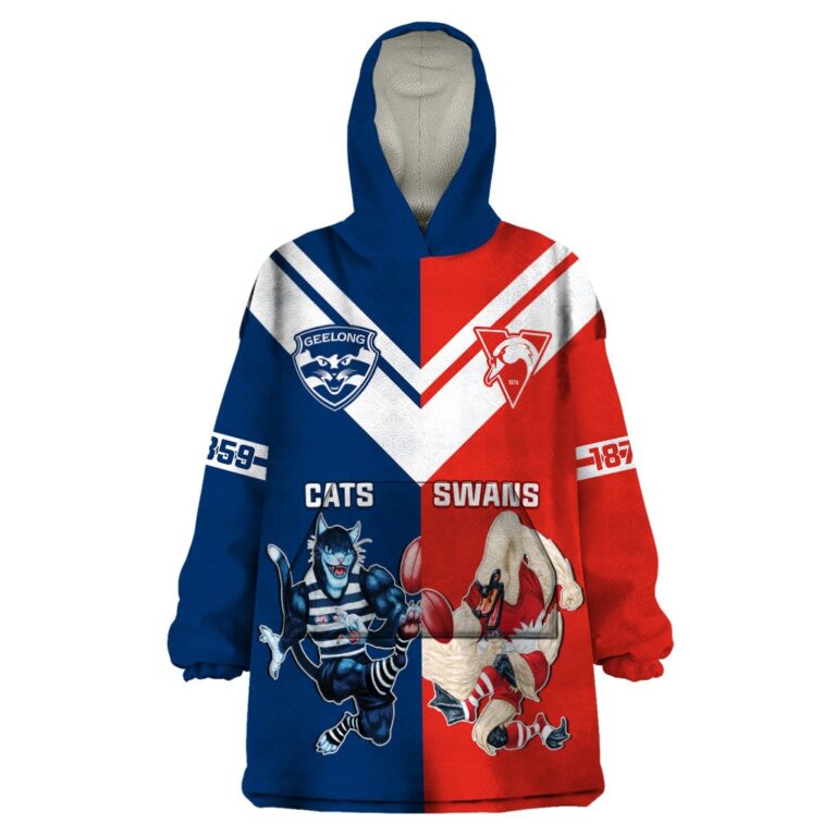 Australian Football League store - Loyal fans of Geelong Football Club's Unisex Oodie,Kid Oodie:vintage Australian Football League suit,uniform,apparel,shirts,merch,hoodie,jackets,shorts,sweatshirt,outfits,clothes