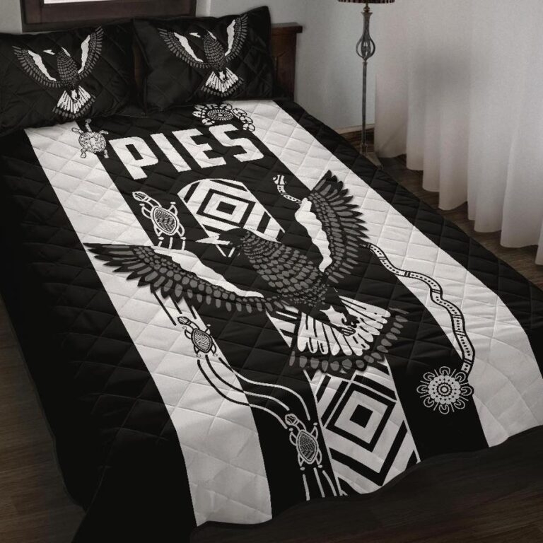Australian Football League store - Loyal fans of Collingwood Football Club's Quilt + 1/2 Pillow Cases:vintage Australian Football League suit,uniform,apparel,shirts,merch,hoodie,jackets,shorts,sweatshirt,outfits,clothes