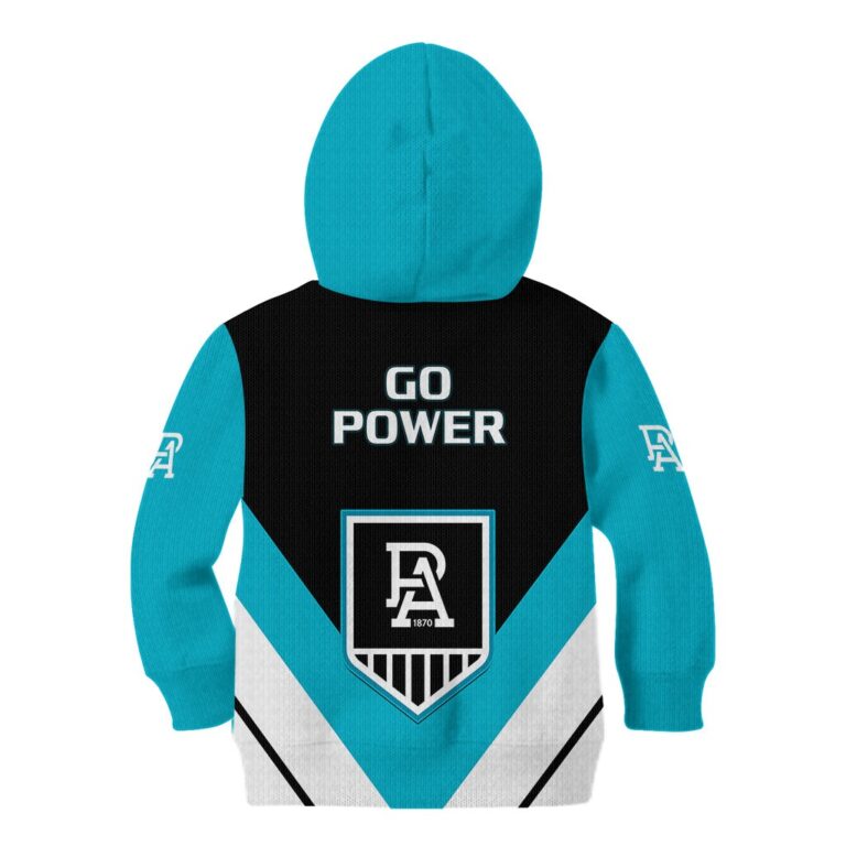 Australian Football League store - Loyal fans of Port Adelaide Football Club's Kid Hoodie,Kid Zip Hoodie:vintage Australian Football League suit,uniform,apparel,shirts,merch,hoodie,jackets,shorts,sweatshirt,outfits,clothes