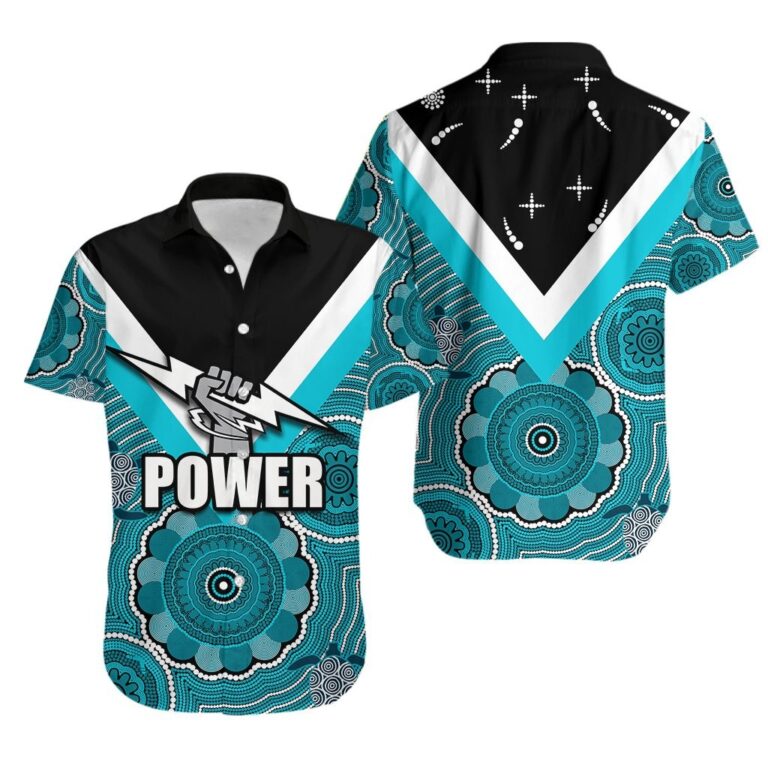 Australian Football League store - Loyal fans of Port Adelaide's Unisex Button Shirt,Kid Button Shirt:vintage Australian Football League suit,uniform,apparel,shirts,merch,hoodie,jackets,shorts,sweatshirt,outfits,clothes