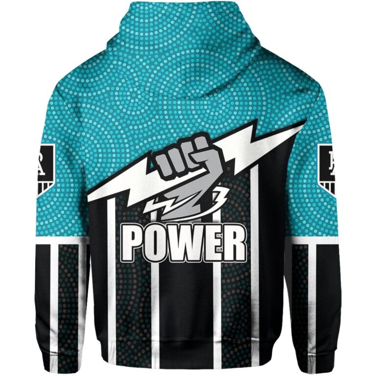 Australian Football League store - Loyal fans of Port Adelaide Football Club's Unisex Hoodie:vintage Australian Football League suit,uniform,apparel,shirts,merch,hoodie,jackets,shorts,sweatshirt,outfits,clothes