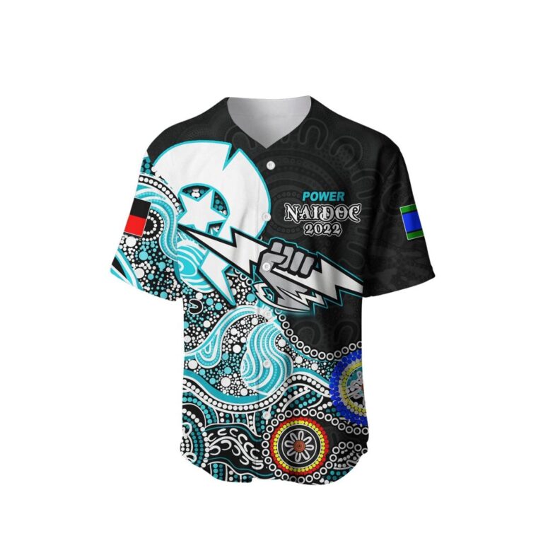 Australian Football League store - Loyal fans of Port Adelaide's Unisex Baseball Jerseys,Kid Baseball Jerseys,Youth Baseball Jerseys:vintage Australian Football League suit,uniform,apparel,shirts,merch,hoodie,jackets,shorts,sweatshirt,outfits,clothes