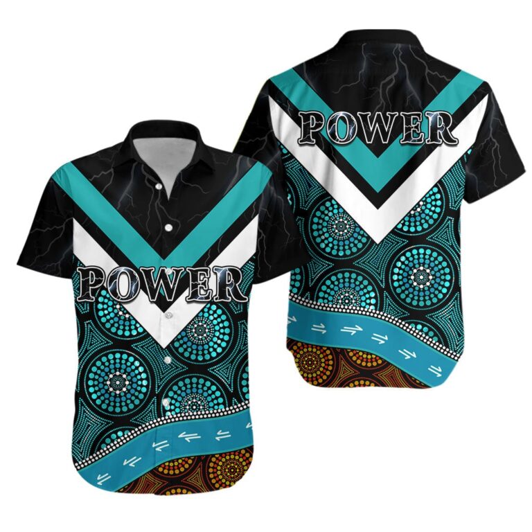 Australian Football League store - Loyal fans of Port Adelaide's Unisex Button Shirt,Kid Button Shirt:vintage Australian Football League suit,uniform,apparel,shirts,merch,hoodie,jackets,shorts,sweatshirt,outfits,clothes