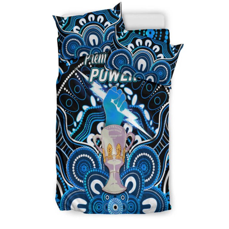 Australian Football League store - Loyal fans of Port Adelaide Football Club's Bedding Duvet Cover + 1/2 Pillow Cases:vintage Australian Football League suit,uniform,apparel,shirts,merch,hoodie,jackets,shorts,sweatshirt,outfits,clothes
