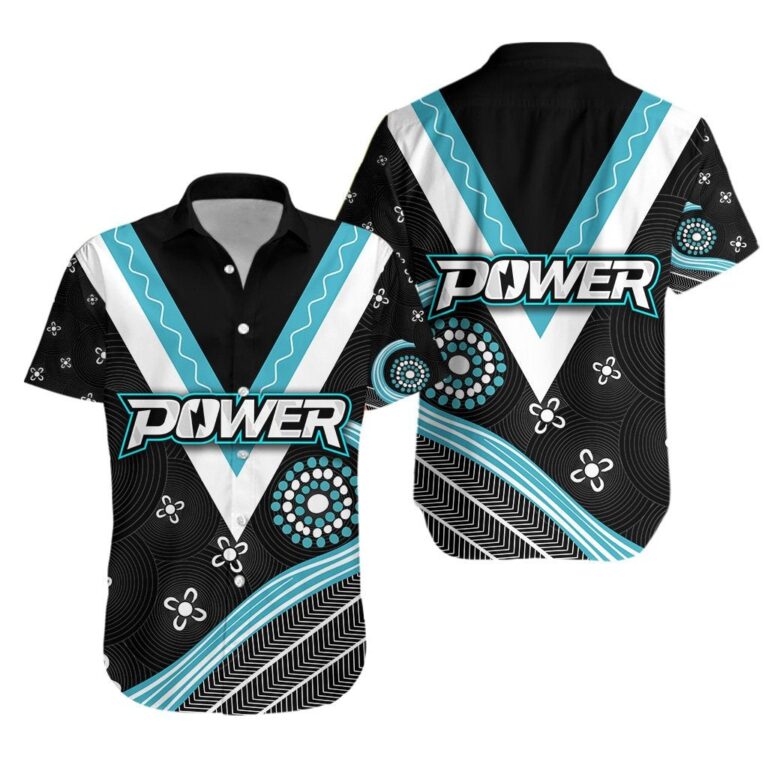 Australian Football League store - Loyal fans of Port Adelaide's Unisex Button Shirt,Kid Button Shirt:vintage Australian Football League suit,uniform,apparel,shirts,merch,hoodie,jackets,shorts,sweatshirt,outfits,clothes