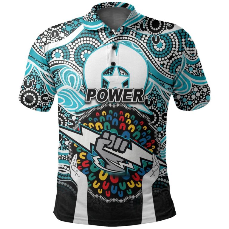 Australian Football League store - Loyal fans of Port Adelaide's Unisex Polo Shirt:vintage Australian Football League suit,uniform,apparel,shirts,merch,hoodie,jackets,shorts,sweatshirt,outfits,clothes