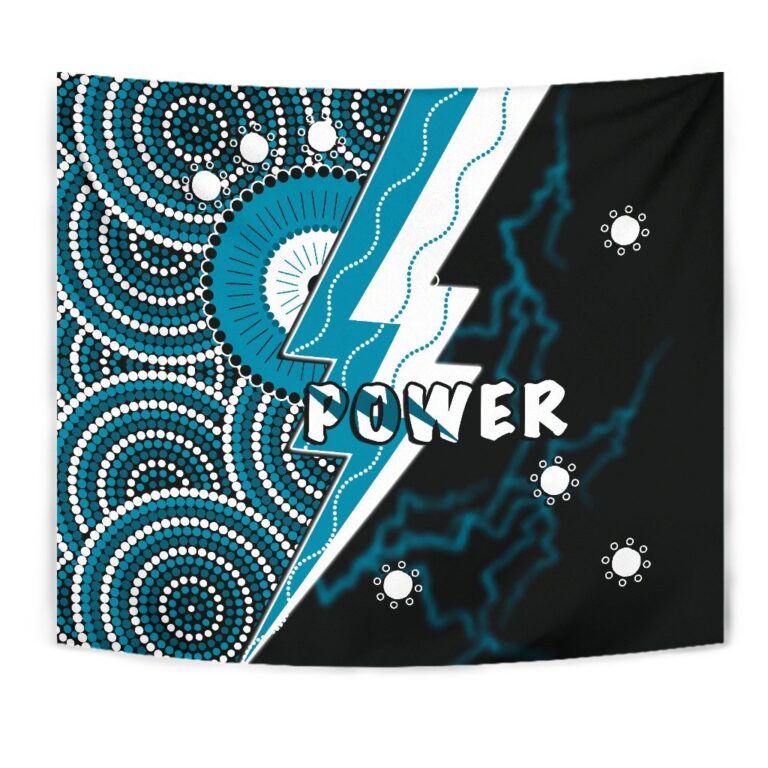 Australian Football League store - Loyal fans of Port Adelaide's Wall Tapestry:vintage Australian Football League suit,uniform,apparel,shirts,merch,hoodie,jackets,shorts,sweatshirt,outfits,clothes