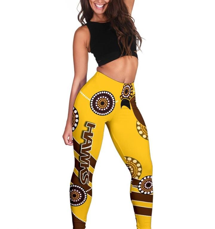 Australian Football League store - Loyal fans of Hawthorn Hawks's Leggings:vintage Australian Football League suit,uniform,apparel,shirts,merch,hoodie,jackets,shorts,sweatshirt,outfits,clothes