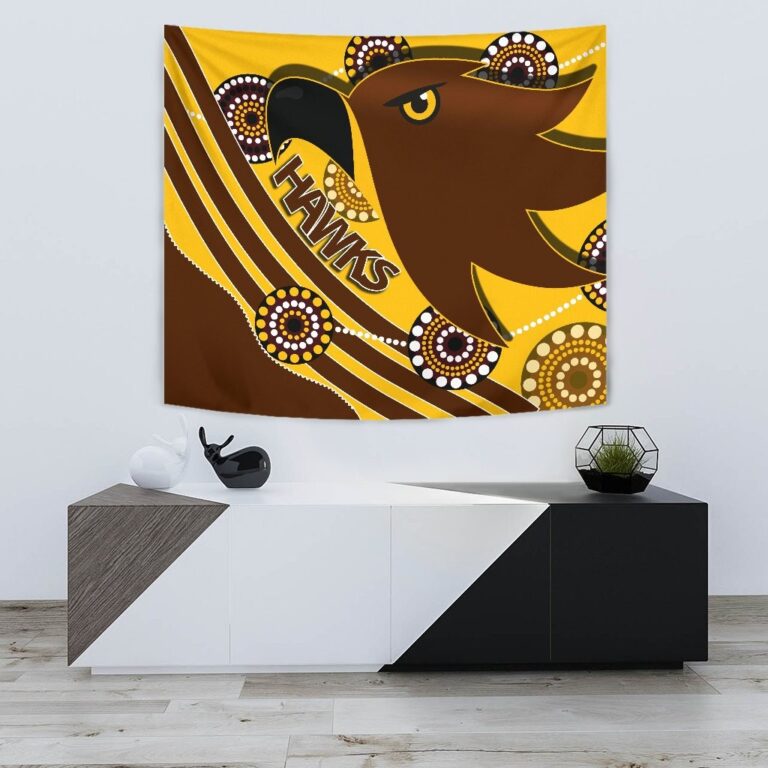 Australian Football League store - Loyal fans of Hawthorn Hawks's Wall Tapestry:vintage Australian Football League suit,uniform,apparel,shirts,merch,hoodie,jackets,shorts,sweatshirt,outfits,clothes
