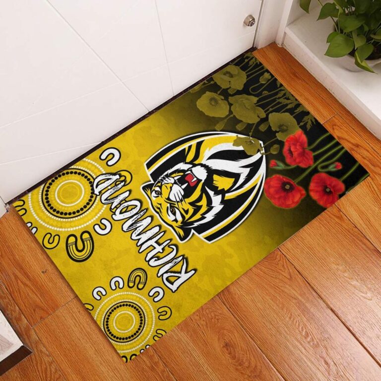 Australian Football League store - Loyal fans of Richmond Tigers's Doormat:vintage Australian Football League suit,uniform,apparel,shirts,merch,hoodie,jackets,shorts,sweatshirt,outfits,clothes
