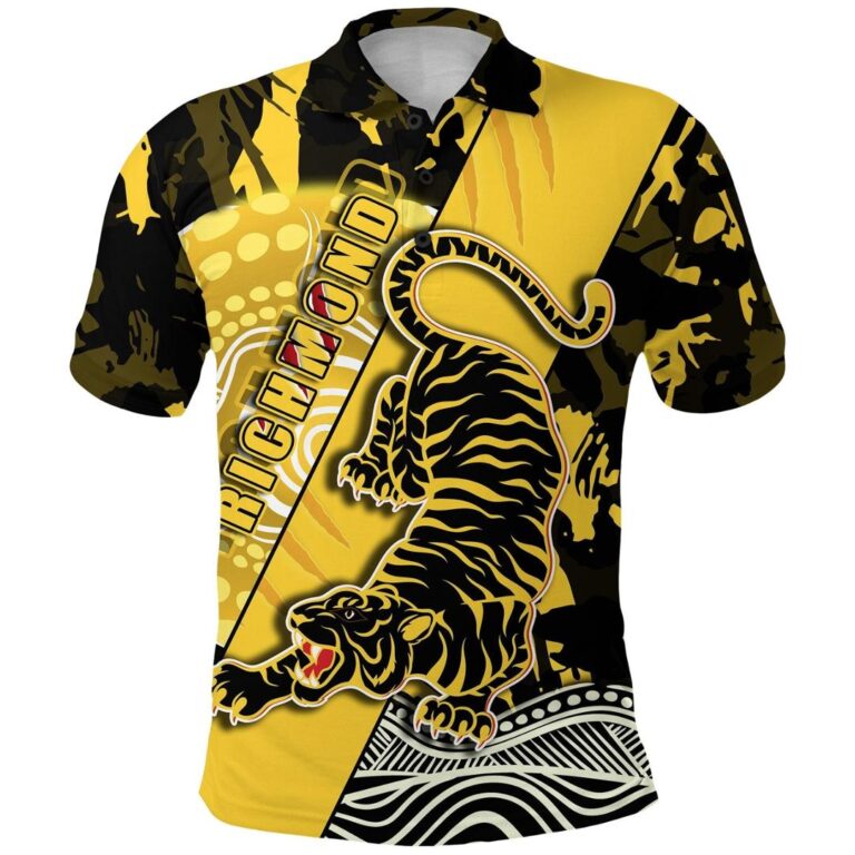 Australian Football League store - Loyal fans of Richmond Tigers's Unisex Polo Shirt:vintage Australian Football League suit,uniform,apparel,shirts,merch,hoodie,jackets,shorts,sweatshirt,outfits,clothes