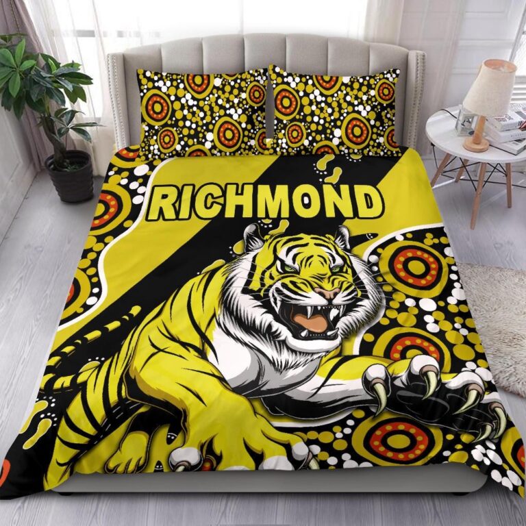 Australian Football League store - Loyal fans of Richmond Football Club's Bedding Duvet Cover + 1/2 Pillow Cases:vintage Australian Football League suit,uniform,apparel,shirts,merch,hoodie,jackets,shorts,sweatshirt,outfits,clothes