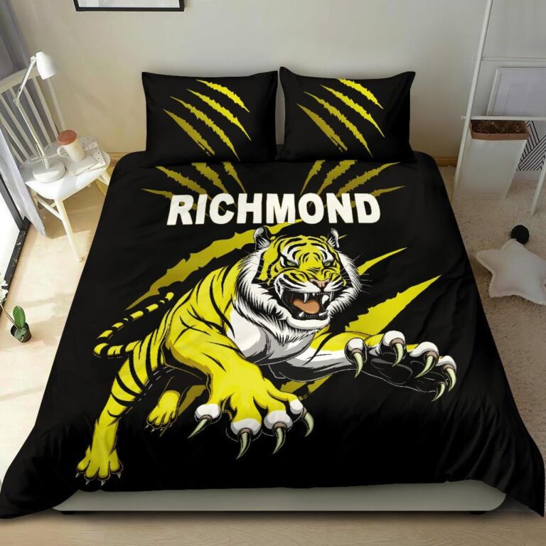 Australian Football League store - Loyal fans of Richmond Football Club's Bedding Duvet Cover + 1/2 Pillow Cases:vintage Australian Football League suit,uniform,apparel,shirts,merch,hoodie,jackets,shorts,sweatshirt,outfits,clothes