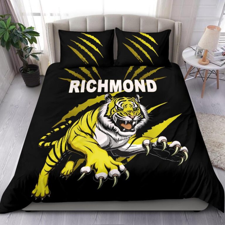 Australian Football League store - Loyal fans of Richmond Football Club's Bedding Duvet Cover + 1/2 Pillow Cases:vintage Australian Football League suit,uniform,apparel,shirts,merch,hoodie,jackets,shorts,sweatshirt,outfits,clothes