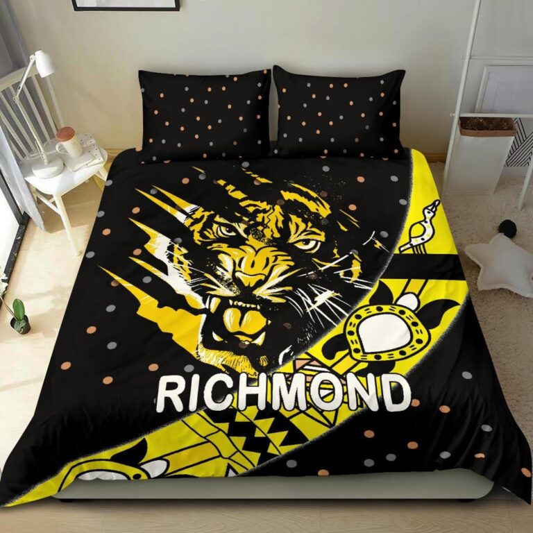 Australian Football League store - Loyal fans of Richmond Football Club's Bedding Duvet Cover + 1/2 Pillow Cases:vintage Australian Football League suit,uniform,apparel,shirts,merch,hoodie,jackets,shorts,sweatshirt,outfits,clothes