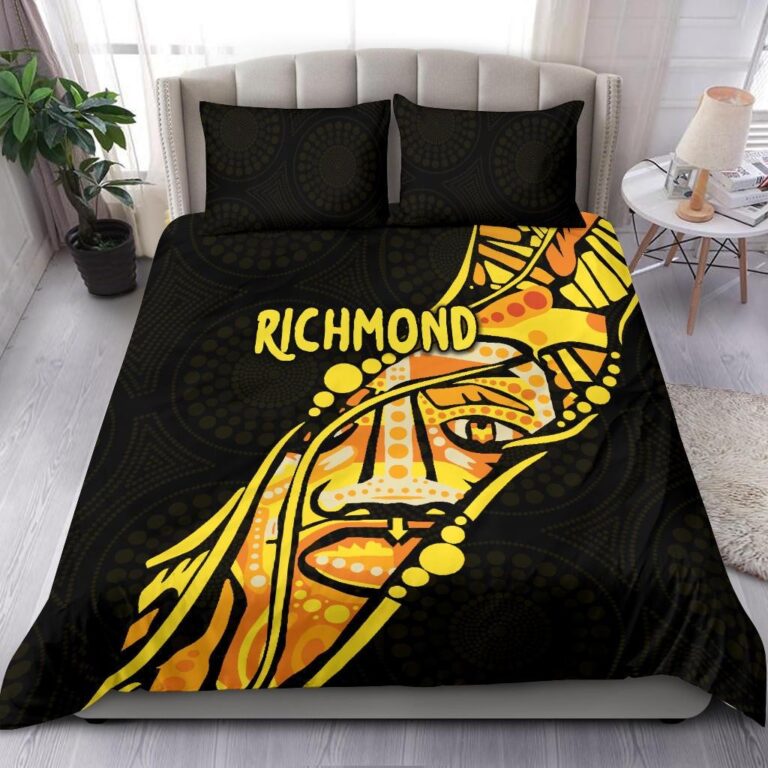 Australian Football League store - Loyal fans of Richmond Football Club's Bedding Duvet Cover + 1/2 Pillow Cases:vintage Australian Football League suit,uniform,apparel,shirts,merch,hoodie,jackets,shorts,sweatshirt,outfits,clothes