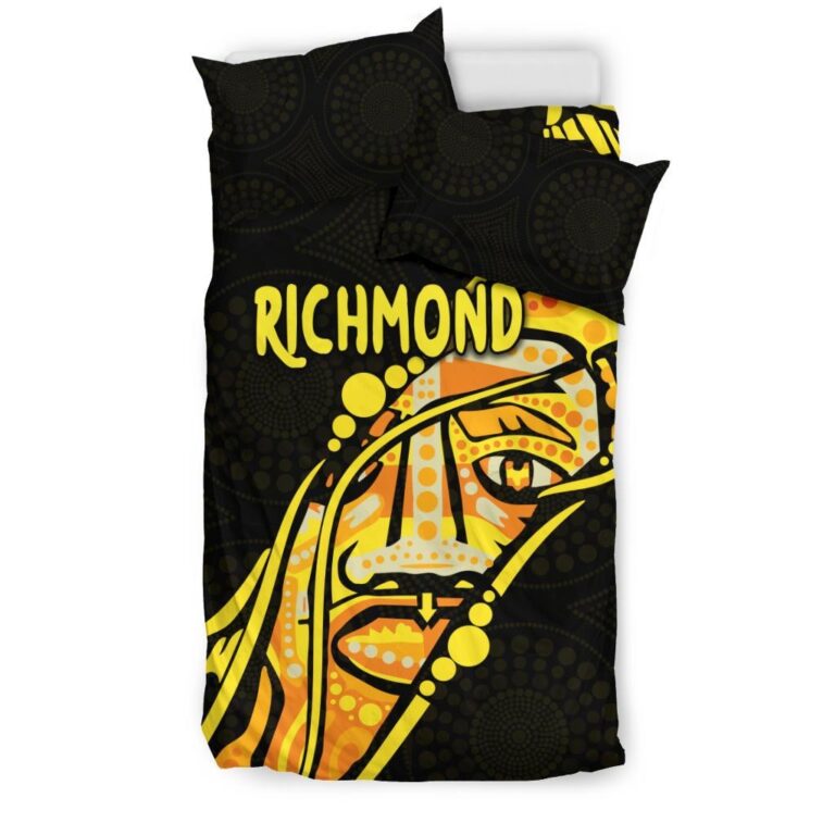 Australian Football League store - Loyal fans of Richmond Football Club's Bedding Duvet Cover + 1/2 Pillow Cases:vintage Australian Football League suit,uniform,apparel,shirts,merch,hoodie,jackets,shorts,sweatshirt,outfits,clothes