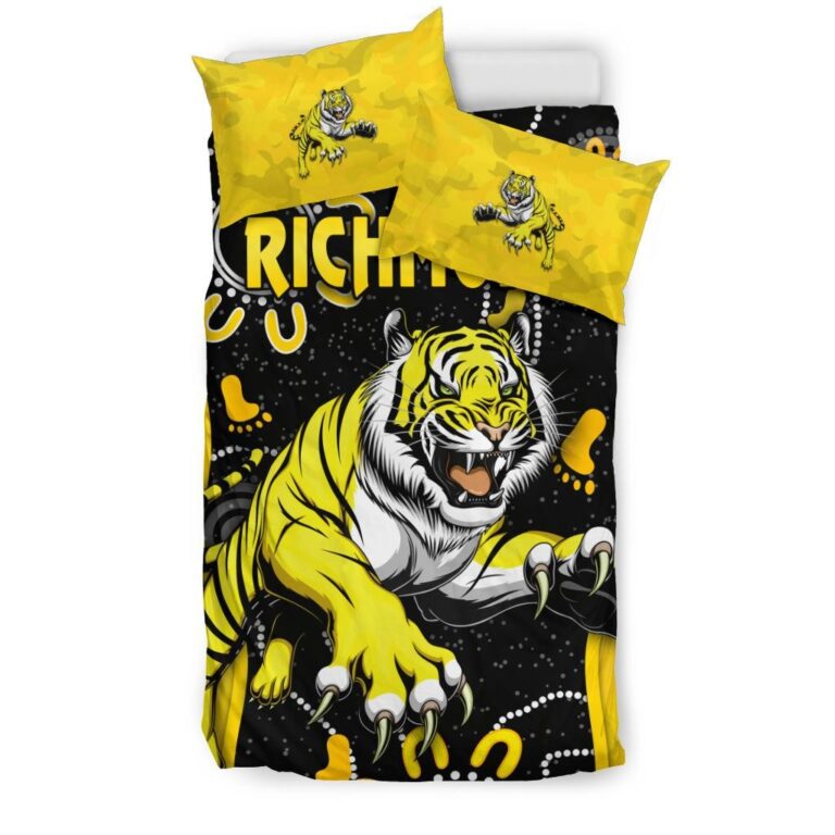 Australian Football League store - Loyal fans of Richmond Football Club's Bedding Duvet Cover + 1/2 Pillow Cases:vintage Australian Football League suit,uniform,apparel,shirts,merch,hoodie,jackets,shorts,sweatshirt,outfits,clothes