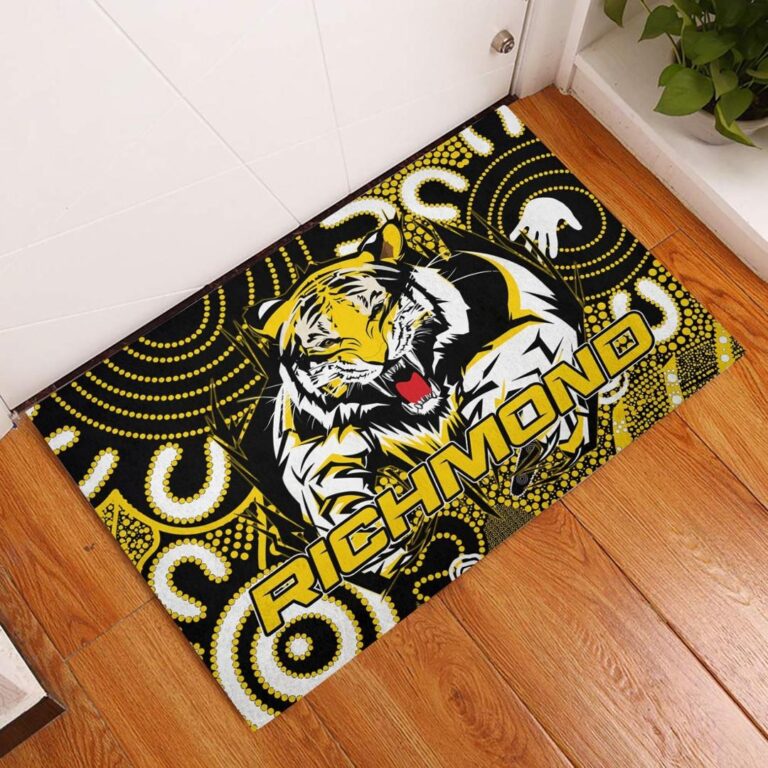 Australian Football League store - Loyal fans of Richmond Tigers's Doormat:vintage Australian Football League suit,uniform,apparel,shirts,merch,hoodie,jackets,shorts,sweatshirt,outfits,clothes