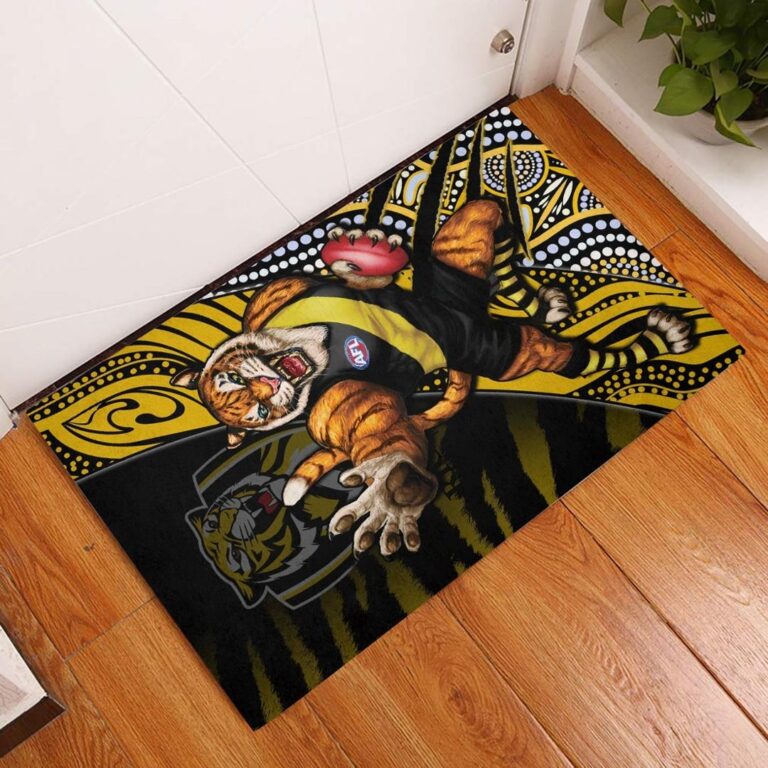 Australian Football League store - Loyal fans of Richmond Tigers's Doormat:vintage Australian Football League suit,uniform,apparel,shirts,merch,hoodie,jackets,shorts,sweatshirt,outfits,clothes