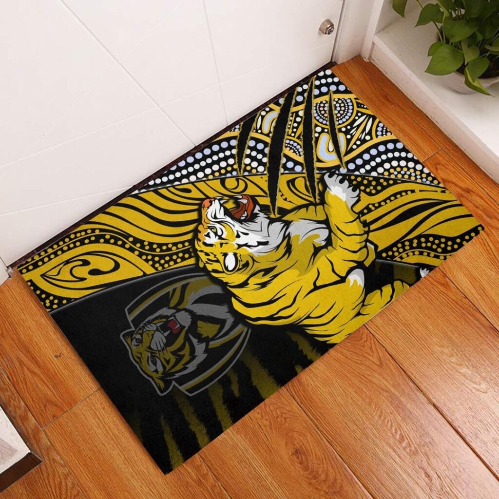 Australian Football League store - Loyal fans of Richmond Tigers's Doormat:vintage Australian Football League suit,uniform,apparel,shirts,merch,hoodie,jackets,shorts,sweatshirt,outfits,clothes