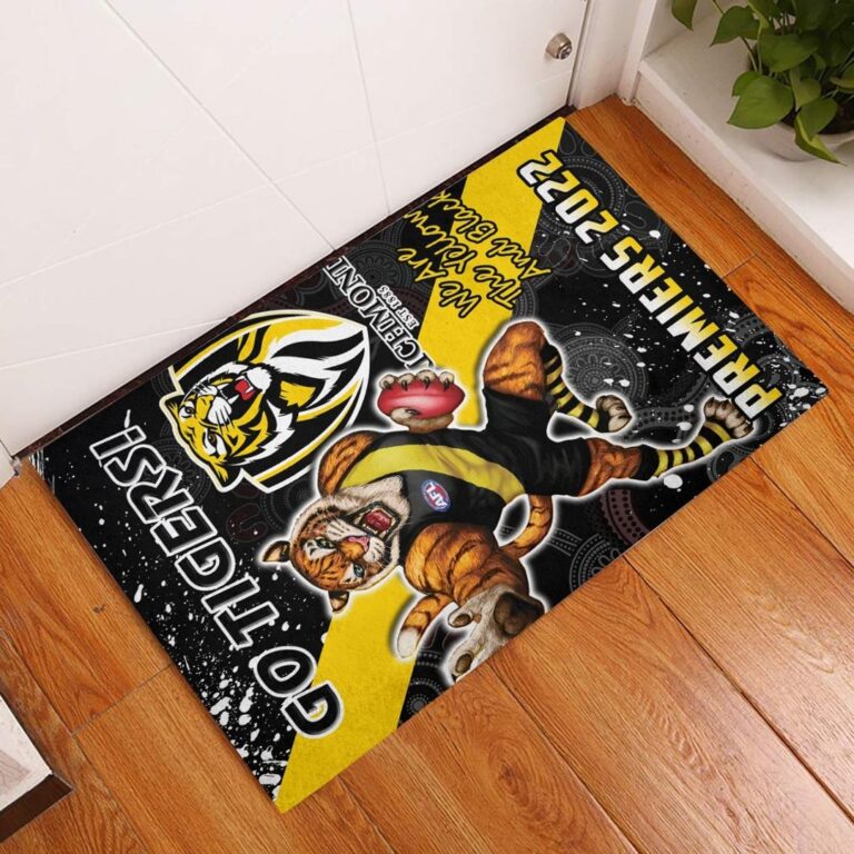 Australian Football League store - Loyal fans of Richmond Tigers's Doormat:vintage Australian Football League suit,uniform,apparel,shirts,merch,hoodie,jackets,shorts,sweatshirt,outfits,clothes