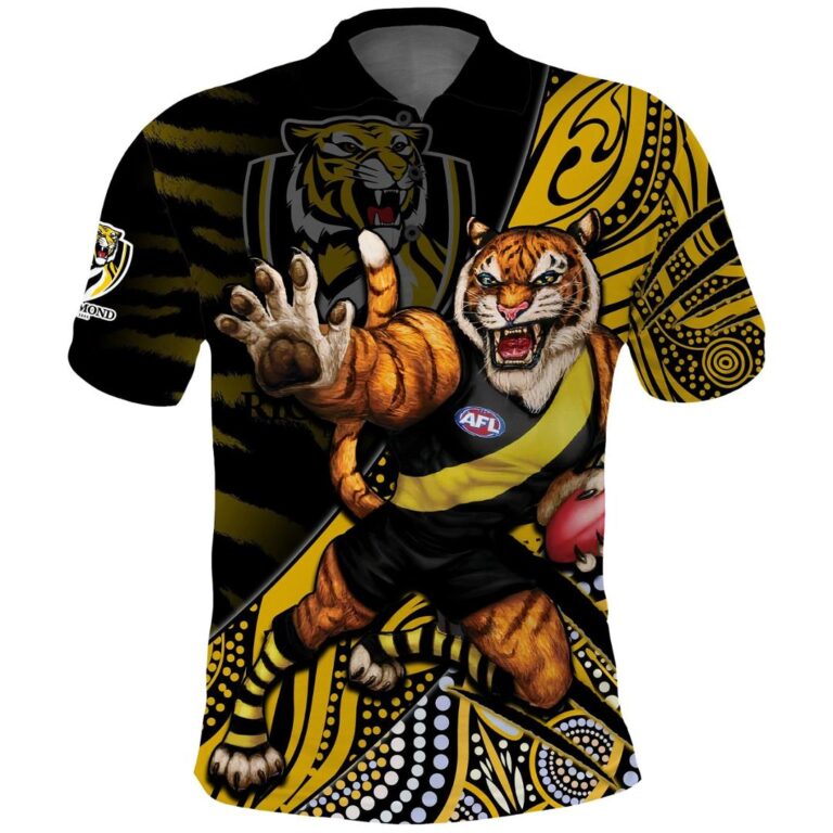 Australian Football League store - Loyal fans of Richmond Tigers's Unisex Polo Shirt:vintage Australian Football League suit,uniform,apparel,shirts,merch,hoodie,jackets,shorts,sweatshirt,outfits,clothes