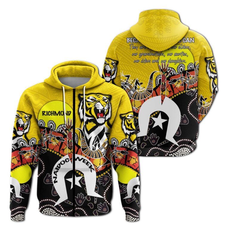 Australian Football League store - Loyal fans of Richmond Football Club's Unisex Zip Hoodie:vintage Australian Football League suit,uniform,apparel,shirts,merch,hoodie,jackets,shorts,sweatshirt,outfits,clothes