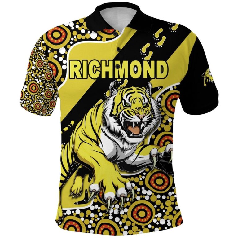 Australian Football League store - Loyal fans of Richmond Tigers's Unisex Polo Shirt:vintage Australian Football League suit,uniform,apparel,shirts,merch,hoodie,jackets,shorts,sweatshirt,outfits,clothes