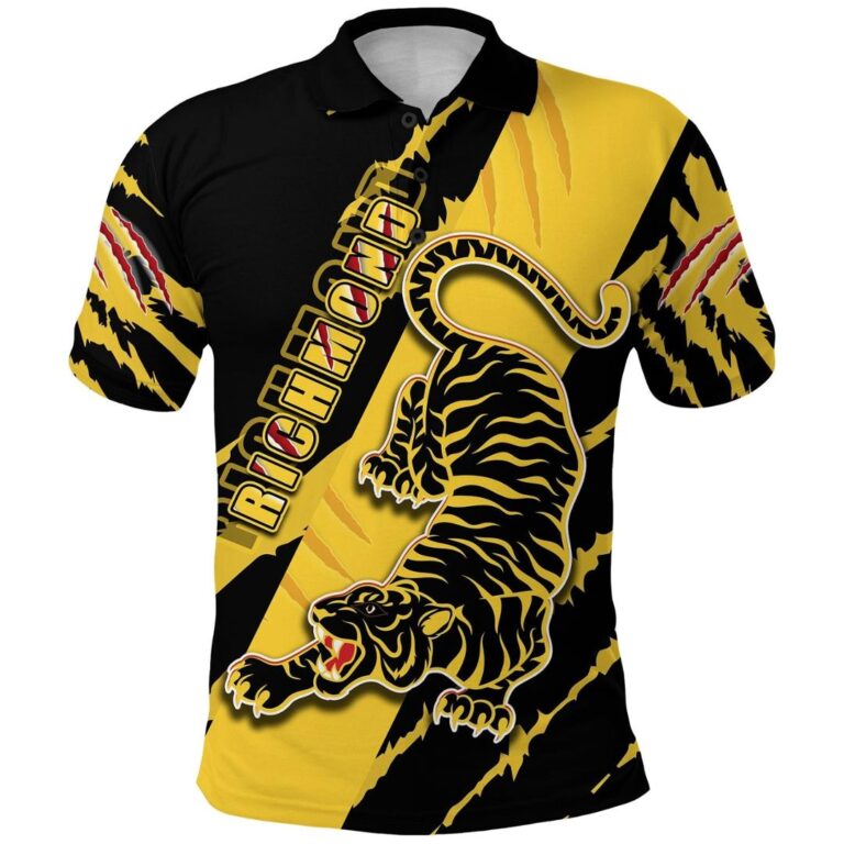 Australian Football League store - Loyal fans of Richmond Tigers's Unisex Polo Shirt:vintage Australian Football League suit,uniform,apparel,shirts,merch,hoodie,jackets,shorts,sweatshirt,outfits,clothes
