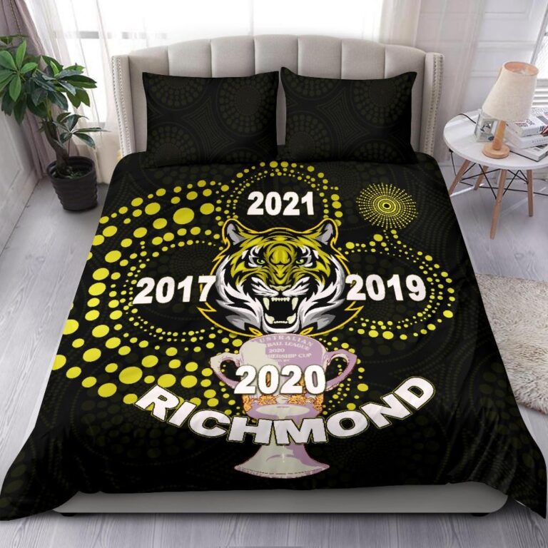 Australian Football League store - Loyal fans of Richmond Football Club's Bedding Duvet Cover + 1/2 Pillow Cases:vintage Australian Football League suit,uniform,apparel,shirts,merch,hoodie,jackets,shorts,sweatshirt,outfits,clothes