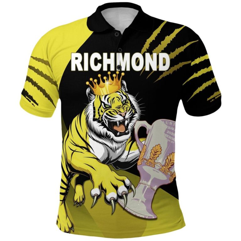 Australian Football League store - Loyal fans of Richmond Tigers's Unisex Polo Shirt:vintage Australian Football League suit,uniform,apparel,shirts,merch,hoodie,jackets,shorts,sweatshirt,outfits,clothes
