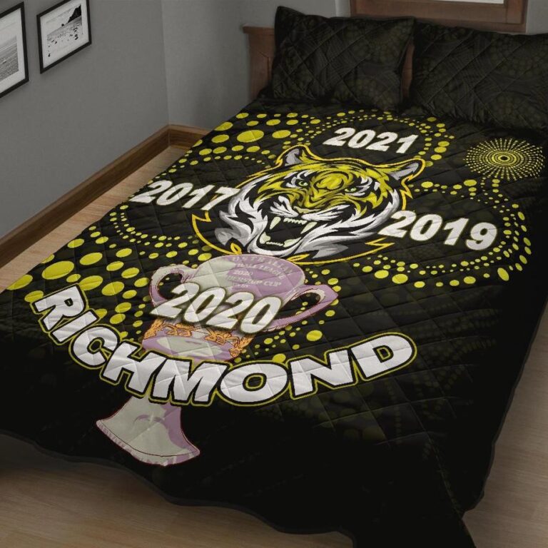 Australian Football League store - Loyal fans of Richmond Football Club's Quilt + 1/2 Pillow Cases:vintage Australian Football League suit,uniform,apparel,shirts,merch,hoodie,jackets,shorts,sweatshirt,outfits,clothes