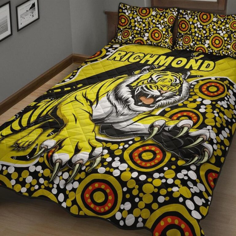 Australian Football League store - Loyal fans of Richmond Football Club's Quilt + 1/2 Pillow Cases:vintage Australian Football League suit,uniform,apparel,shirts,merch,hoodie,jackets,shorts,sweatshirt,outfits,clothes