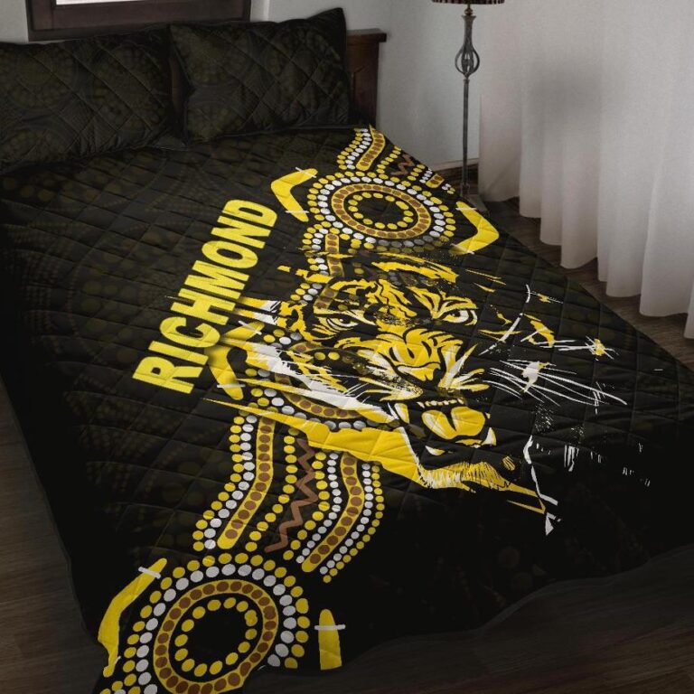 Australian Football League store - Loyal fans of Richmond Football Club's Quilt + 1/2 Pillow Cases:vintage Australian Football League suit,uniform,apparel,shirts,merch,hoodie,jackets,shorts,sweatshirt,outfits,clothes