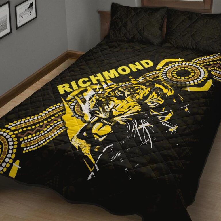 Australian Football League store - Loyal fans of Richmond Football Club's Quilt + 1/2 Pillow Cases:vintage Australian Football League suit,uniform,apparel,shirts,merch,hoodie,jackets,shorts,sweatshirt,outfits,clothes