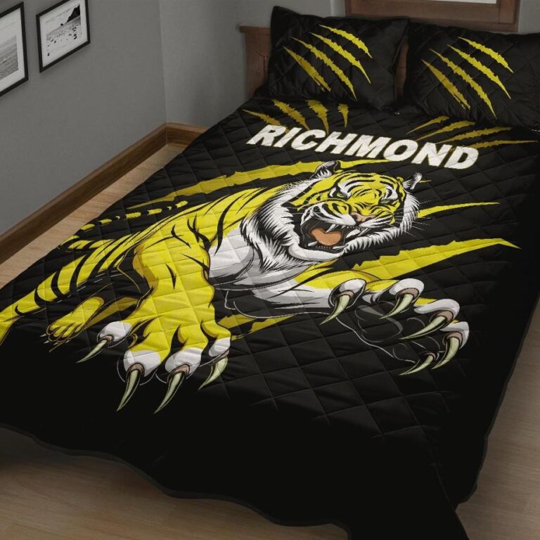 Australian Football League store - Loyal fans of Richmond Football Club's Quilt + 1/2 Pillow Cases:vintage Australian Football League suit,uniform,apparel,shirts,merch,hoodie,jackets,shorts,sweatshirt,outfits,clothes