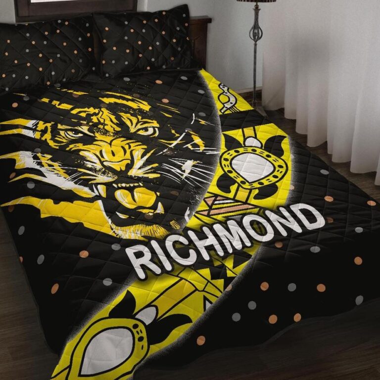 Australian Football League store - Loyal fans of Richmond Football Club's Quilt + 1/2 Pillow Cases:vintage Australian Football League suit,uniform,apparel,shirts,merch,hoodie,jackets,shorts,sweatshirt,outfits,clothes