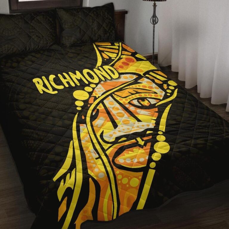 Australian Football League store - Loyal fans of Richmond Football Club's Quilt + 1/2 Pillow Cases:vintage Australian Football League suit,uniform,apparel,shirts,merch,hoodie,jackets,shorts,sweatshirt,outfits,clothes