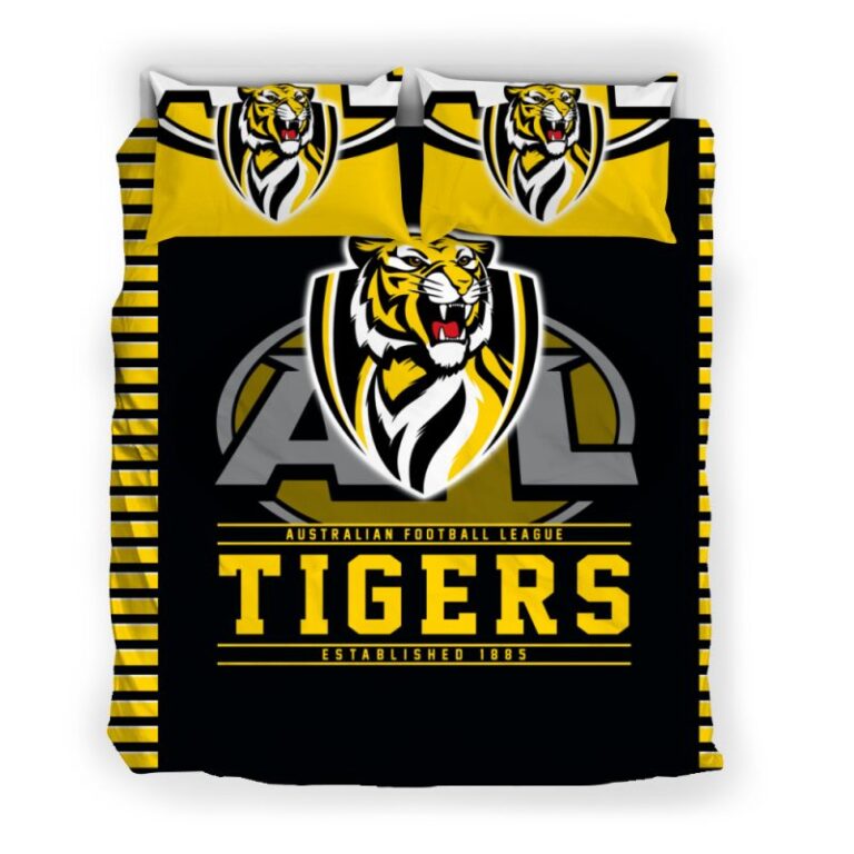 Australian Football League store - Loyal fans of Richmond Football Club's Bedding Duvet Cover + 1/2 Pillow Cases:vintage Australian Football League suit,uniform,apparel,shirts,merch,hoodie,jackets,shorts,sweatshirt,outfits,clothes
