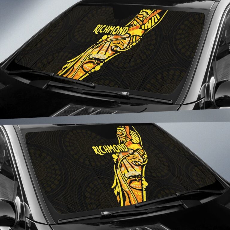 Australian Football League store - Loyal fans of Richmond Tigers's Auto Sun Shades:vintage Australian Football League suit,uniform,apparel,shirts,merch,hoodie,jackets,shorts,sweatshirt,outfits,clothes