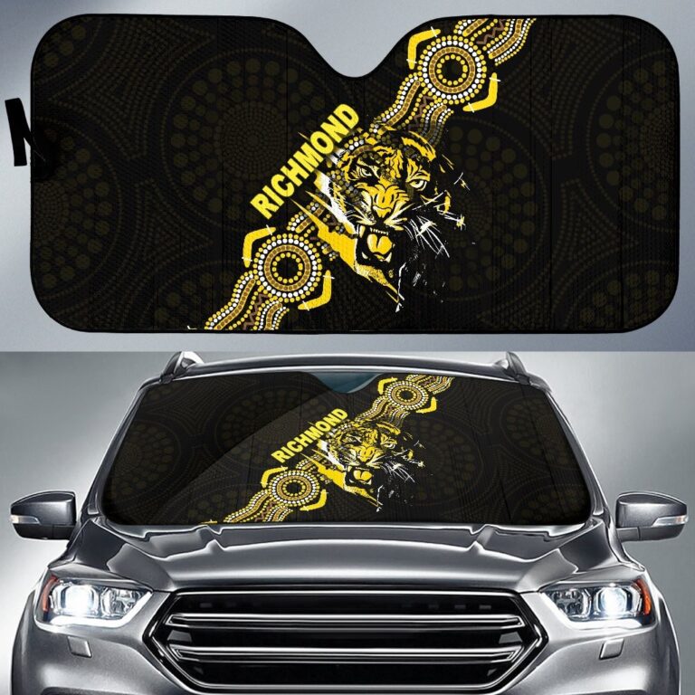 Australian Football League store - Loyal fans of Richmond Tigers's Auto Sun Shades:vintage Australian Football League suit,uniform,apparel,shirts,merch,hoodie,jackets,shorts,sweatshirt,outfits,clothes