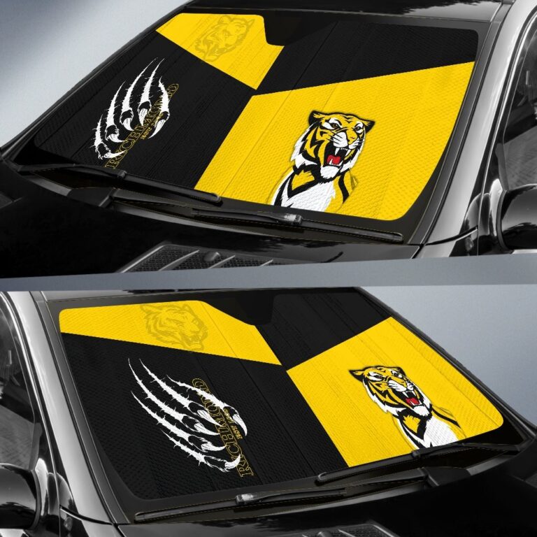 Australian Football League store - Loyal fans of Richmond Tigers's Auto Sun Shades:vintage Australian Football League suit,uniform,apparel,shirts,merch,hoodie,jackets,shorts,sweatshirt,outfits,clothes